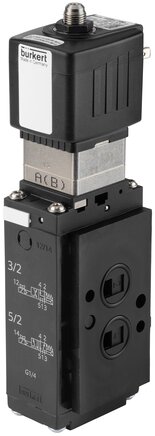 6519-W06,0-GM82-FS05-B5-000/00 3/2 and 5/2-way-pneumatic valv