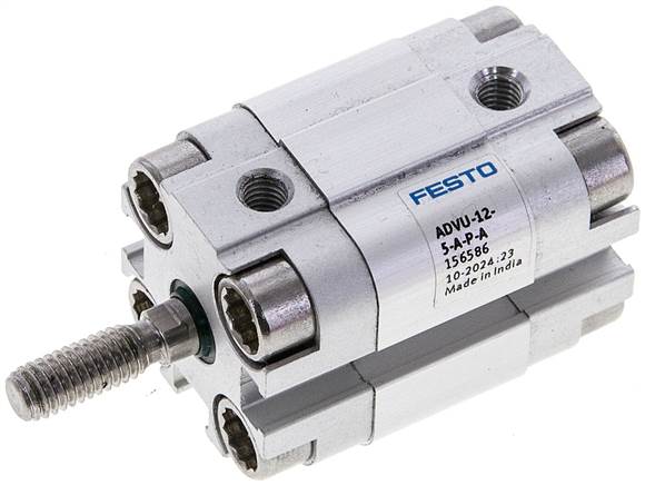 Vérin compact Festo série ADVU, Ø 12 à 40 mm