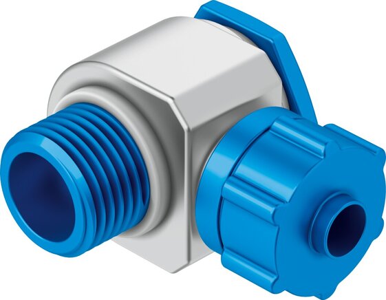LCK-1/4-PK-4-KU (6261) Elbow quick connector
