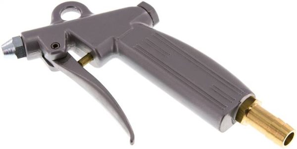 Pistolet de soufflage avec buse courte Ø 1,5 (Standard), Embout de tuyau 13 (1/2")mm