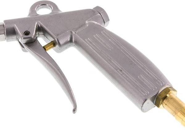 Pistolet de soufflage avec buse anti-bruit, Embout de tuyau 13 (1/2")mm