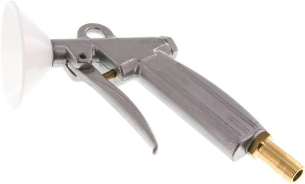 Pistolet de soufflage avec buse courte Ø 1,5 et écran de protection, Embout de tuyau 13 (1/2")mm