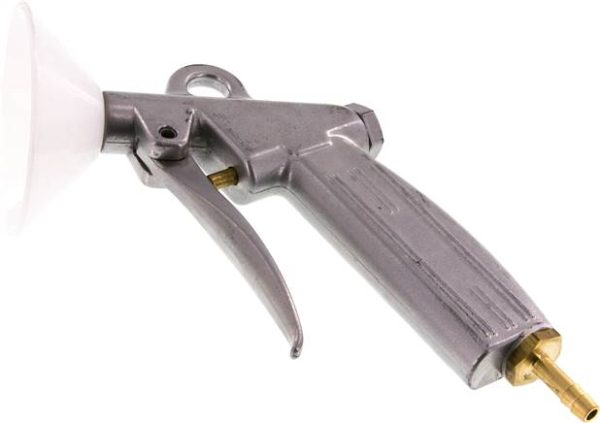 Pistolet de soufflage avec buse courte Ø 1,5 et écran de protection, Embout de tuyau 6 (1/4")mm
