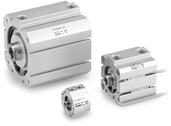Vérin compact ISO SMC série CD55-DCMZ