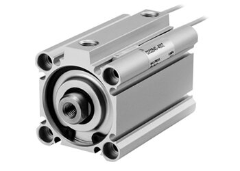 Vérin compact SMC série CDQ2-Z, double effet, Ø 100 mm