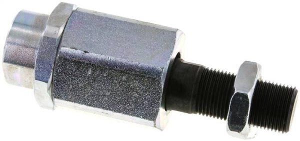 Raccord flexo M 16x1,5, Acier galvanisé