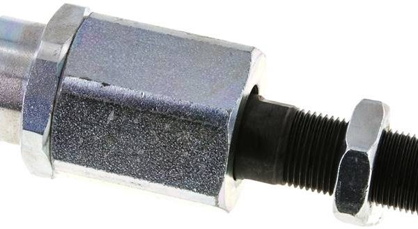 Raccord flexo M 16x1,5, Acier galvanisé