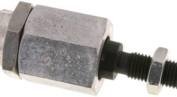 Raccord flexo M 12, Acier galvanisé