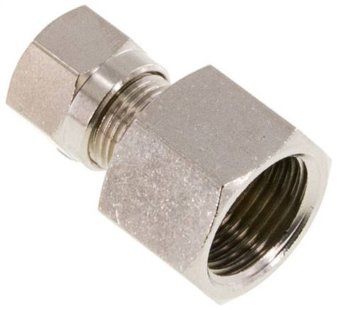 Raccord fileté à bague coupante 8 LL (M12x1)-G 1/4 a 3/8", l