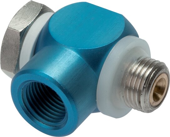 Régulateur de débit unidirectionnel G 1/8 a 1/4", Contrôle d