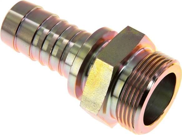 Raccord cannelé fileté, avec collier de sécurité G 1 a 1-1/4
