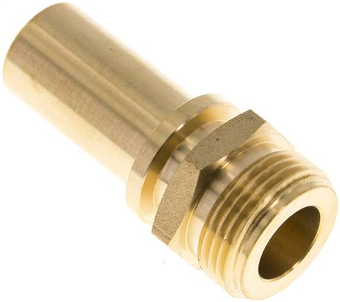 Raccord cannelé fileté, EN14420-5 G 1/2 a 3/4 a 3/4"-13 a 19