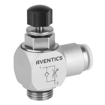 R412007688 (THROTTLE CHECK VLV .) AVENTICS - Drosselrückschlagventil, Serie CC02