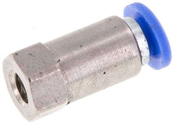 Raccord enfichable avec filetage femelle M 3 a 5-3 mm, IQS s