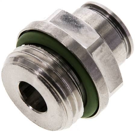 Raccord enfichable droit G IQS inox — série IQSG