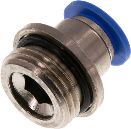 Raccord enfichable droit six pans creux fileté G — série IQSG