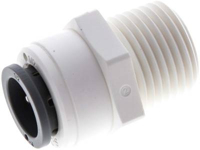 Raccord enfichable droit NPT IQS-LE EPDM — tube en pouces