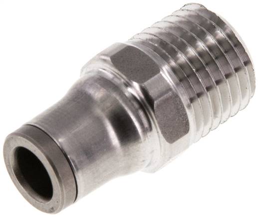 Raccord enfichable droit NPT IQS inox — série IQSG