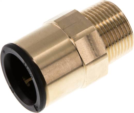 Raccord enfichable droit R 1/2 a 3/4"-15 a 22mm, IQS-Big