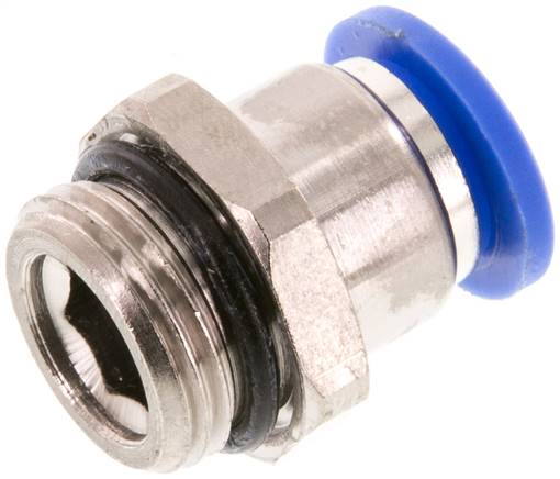 Raccord enfichable droit G 1/8 a 3/8"-10mm, IQS-Standard