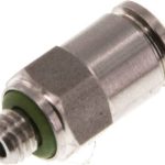 Raccord enfichable droit métrique IQS inox — IQSG M54 ES