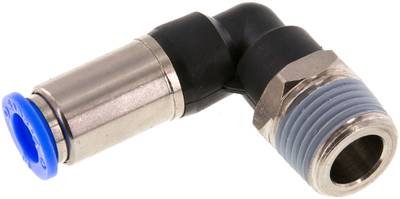 Raccord enfichable coudé auto-verrouillable R — série IQSKL