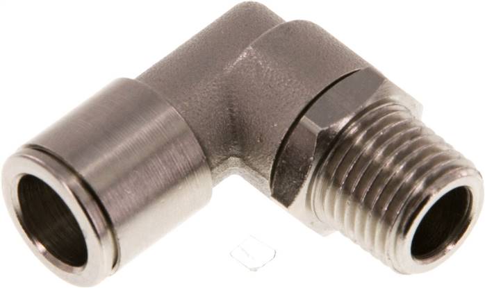 Raccord enfichable coudé R IQS-MSV standard — série IQSL