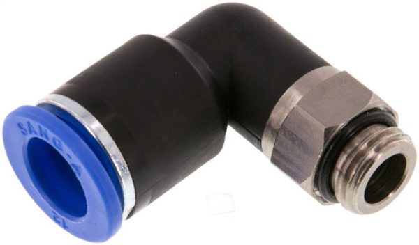 raccord enfichable coudé G 1/4"-12 mm, IQS standard