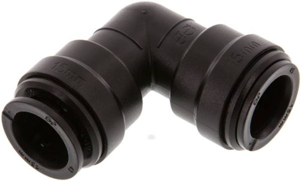 Raccord enfichable coudé IQS-Big — série IQSL