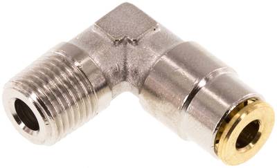 Raccord instantané coudé fixe R haute pression — série IQSL