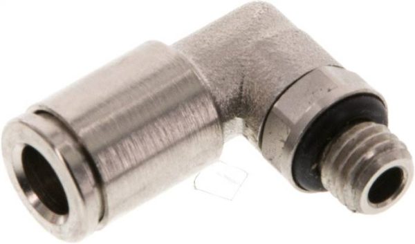 Raccord enfichable coudé T M 5 a 7-6mm, IQS-MSV (Standard)