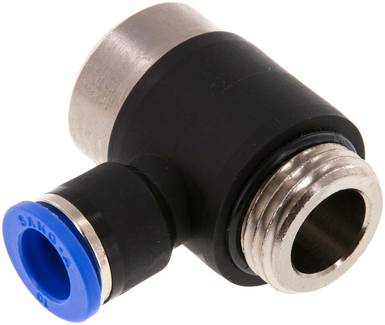 Raccord enfichable coudé six pans creux fileté G — série IQSLV