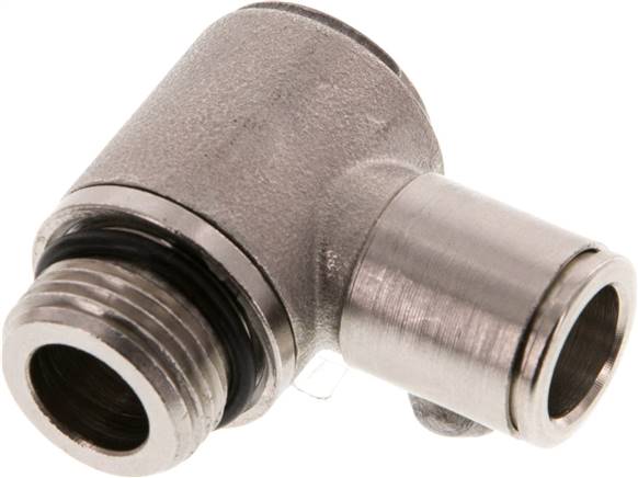 Raccord enfichable coudé, six-pans creux G 1/4 a 3/8"-10mm,