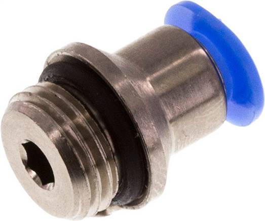 Raccord enfichable droit G à six pans creux IQS mini — série IQSM