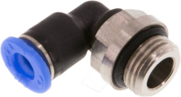 Raccord enfichable coudé G IQS mini — série IQSML