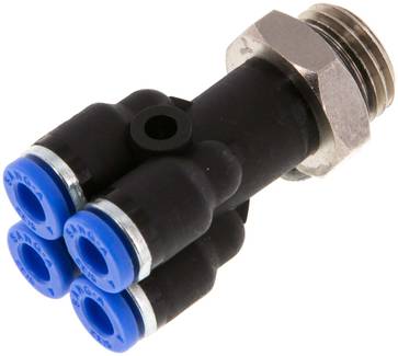 Distributeur multiple à raccord enfichable G — série IQSQ