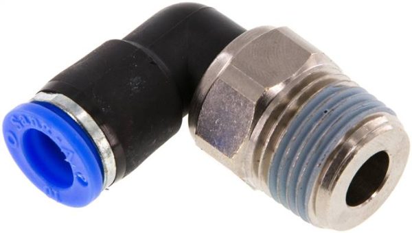 Raccord tournant coudé fileté R — série IQSRL