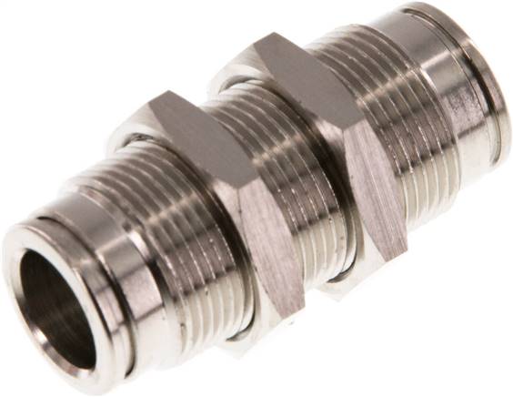Raccord enfichable passe-cloison IQS-MSV standard — série IQSS