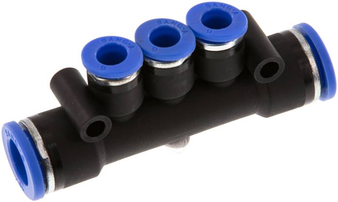 Distributeur multiple à raccord enfichable tube à tube — série IQST3