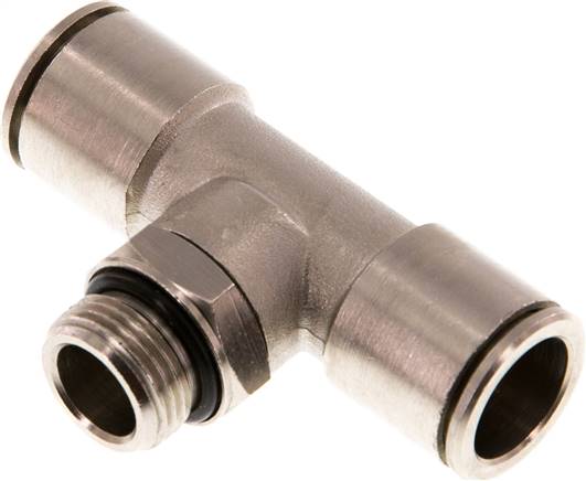 Raccord enfichable en T G 3/8 a 1/2"-14mm, IQS-MSV (Standard
