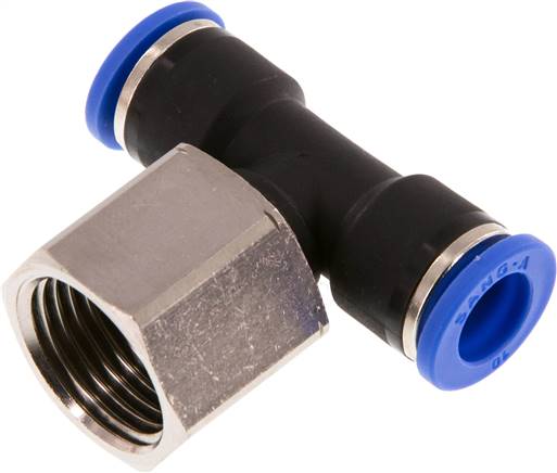 Raccord enfichable en T filetage femelle G — série IQSTFF
