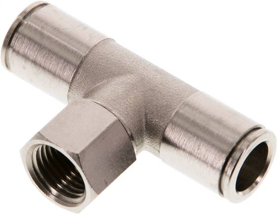 Raccord enfichable en T femelle G IQS-MSV — série IQSTFF