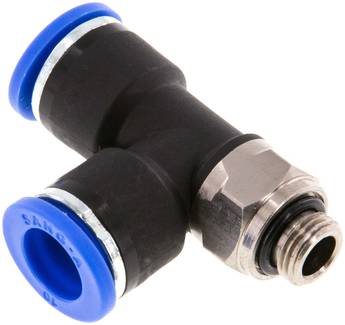 Raccord enfichable LE G 1/8 a 1/4"-10 mm, IQS standard