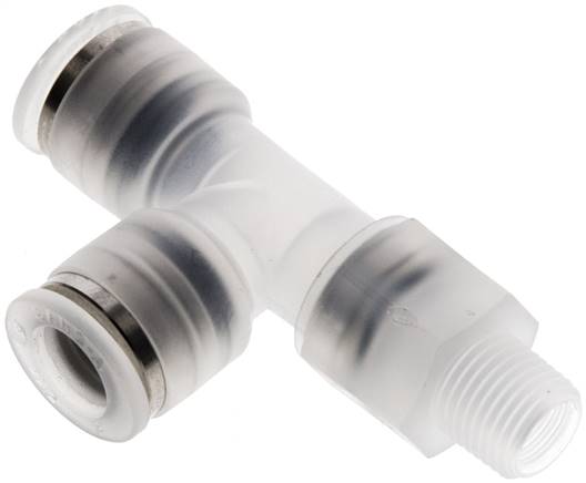 Raccord enfichable LE R 1/8 a 1/4"-8mm, IQS-PP