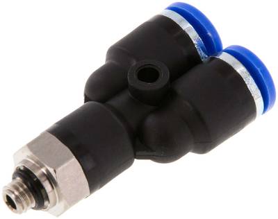 Raccord enfichable en Y M 5-4 a 6 mm, IQS standard