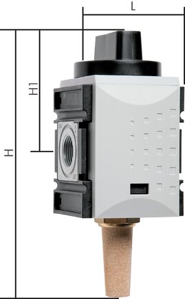Vanne à boisseau sphérique modulaire Futura