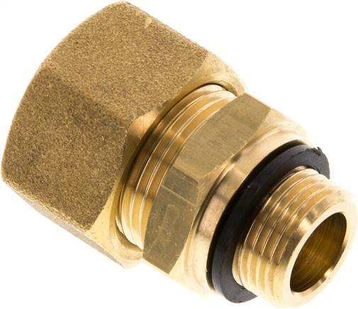 Raccord fileté à compression droit G 3/8 a 1/2"-16 (M22x1.5)