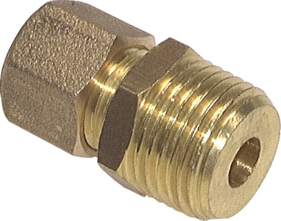 Raccord fileté à compression droit R 1/8 a 1/4"-5 (M10x1) mm
