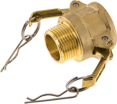 raccord camlock (B) R 1" (fil. mâle), laiton