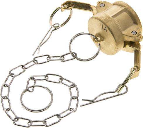 bouchon de fermeture camlock (DC) 1", laiton